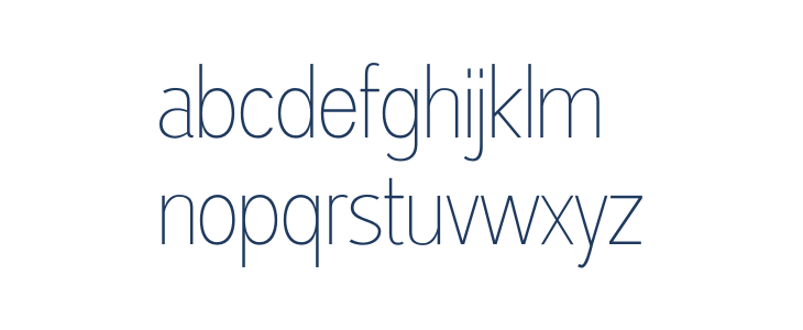 Moralist Sans Lowercase