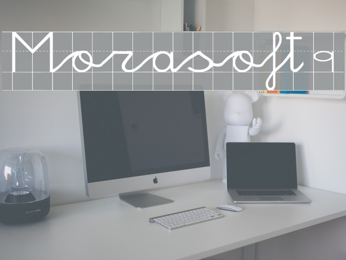 Morasoft9 Font examples