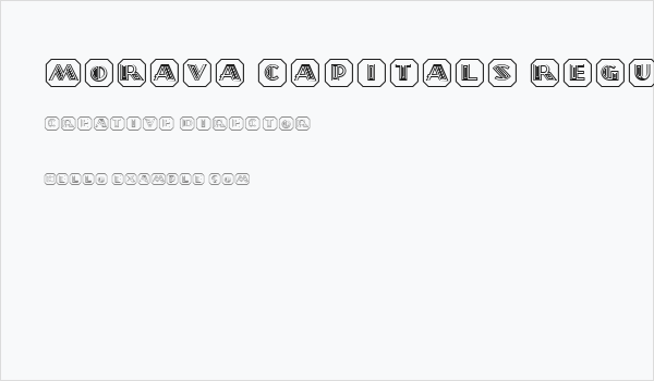 Morava Capitals Regular Business Card