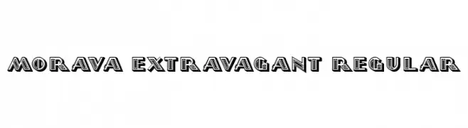 Morava Extravagant Regular  Frei Schriftart Herunterladen