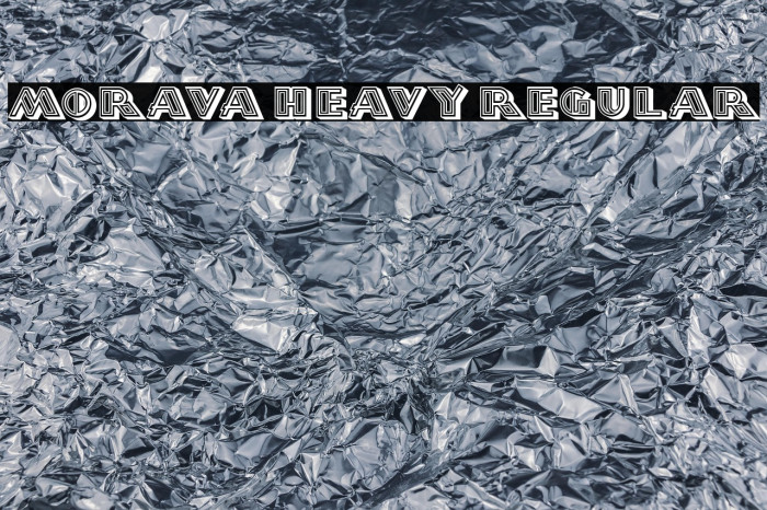 Morava Heavy Regular Example 2