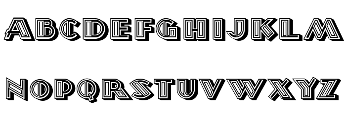 Morava Heavy Regular Font LOWERCASE