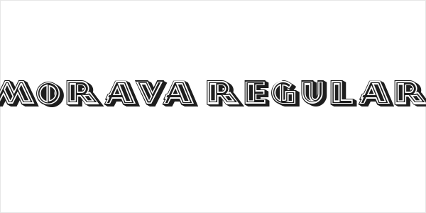 Morava Regular Logo