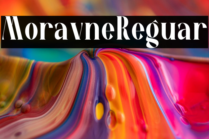 Moravine Regular Example 1