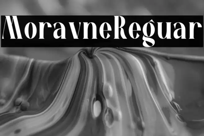 Moravine Regular Example 1