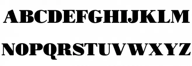 Morbodoni Polices MAJUSCULES