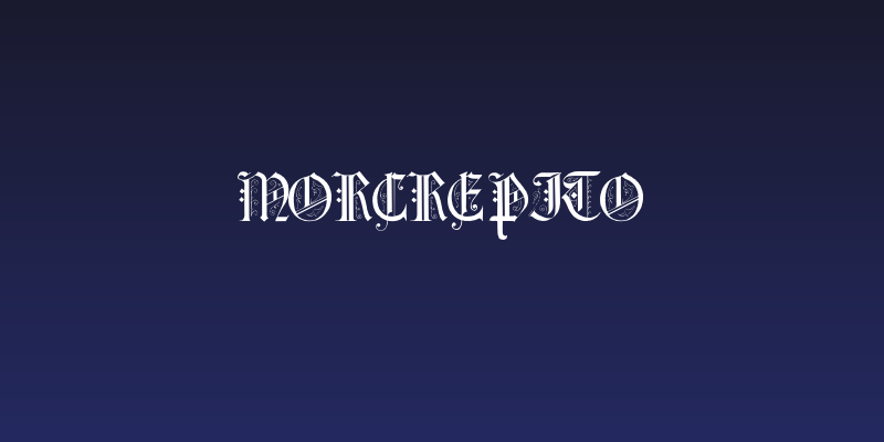 Morcrepito Social Header