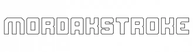 Mordak Stroke  Fuentes Gratis Descargar
