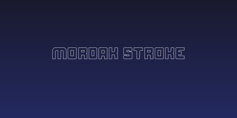 Mordak Stroke Social Header