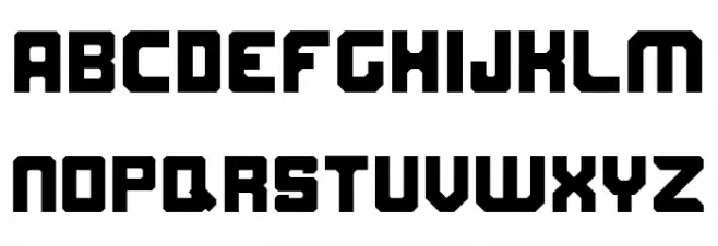 Mordak Schriftart Groß