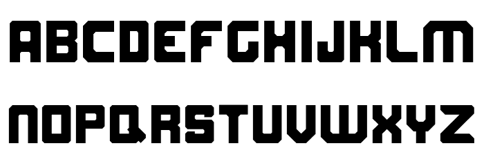 Mordak Font LOWERCASE