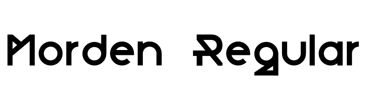 Morden-Regular  لخطوط تنزيل