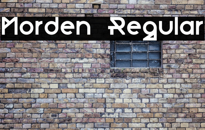 Morden-Regular Example 3