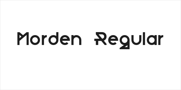 Morden-Regular Logo