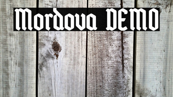 Mordova DEMO Example 1