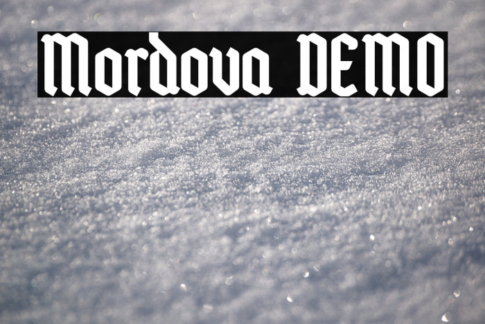 Mordova DEMO Example 2