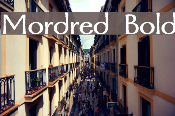 Mordred Bold Example 1