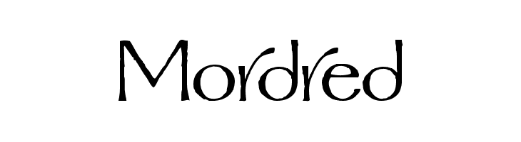 Mordred  免费字体下载