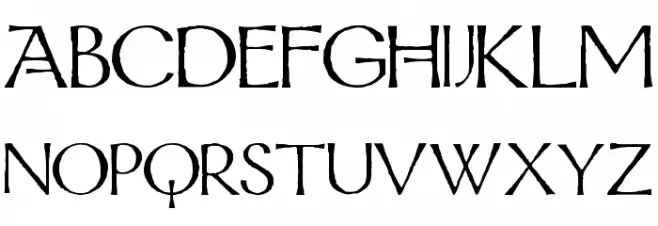 Mordred Polices MAJUSCULES