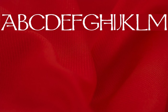 Mordred Font examples