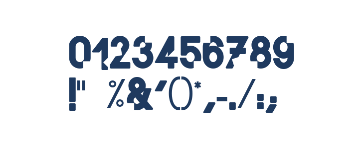 Mordu Regular Other Characters