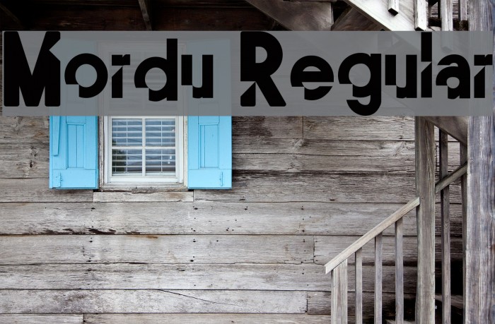 Mordu Regular Example 3