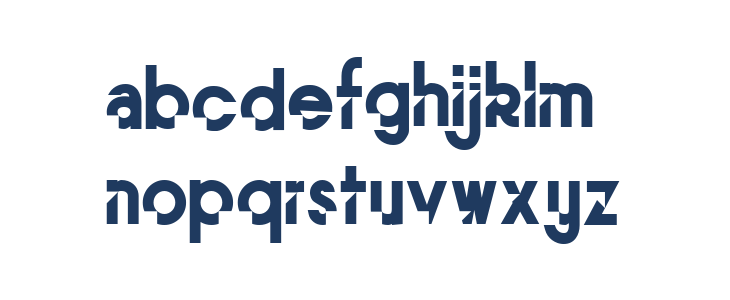 Mordu Regular Lowercase