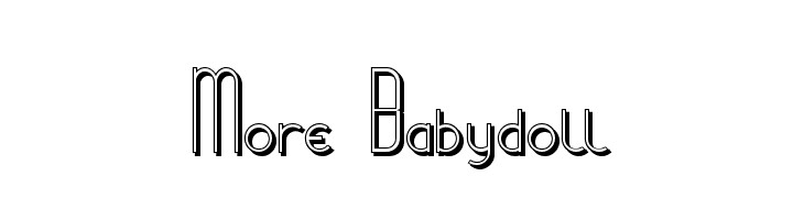More Babydoll Font