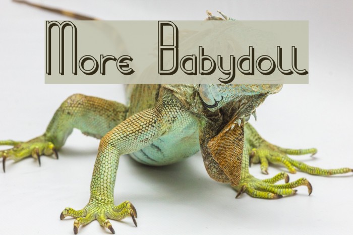 More Babydoll Font examples
