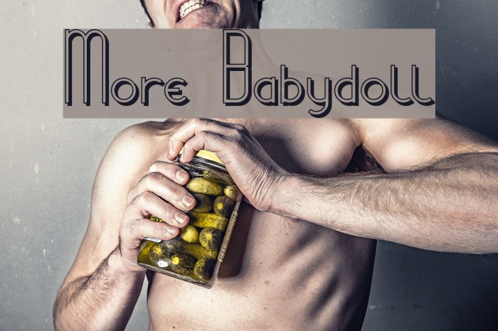 More Babydoll Font examples
