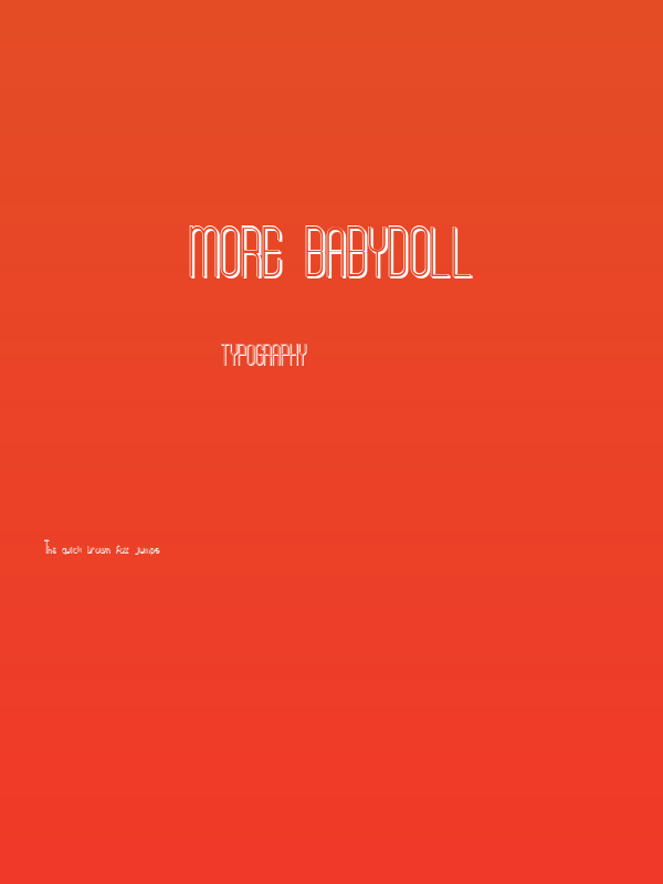 More Babydoll Poster