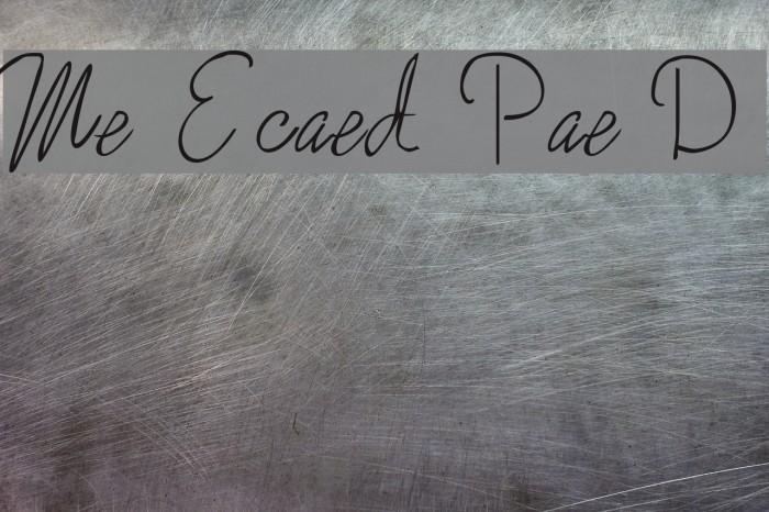 More Enchanted Prairie Dog Font examples