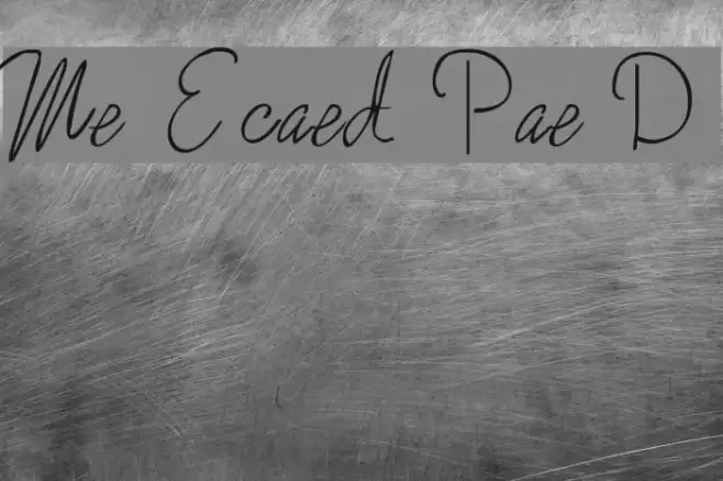 More Enchanted Prairie Dog Schriftart examples