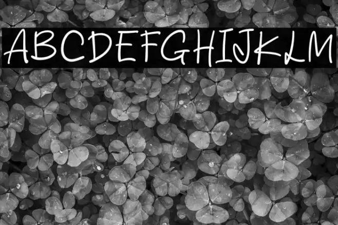 More Ideas Шрифта examples