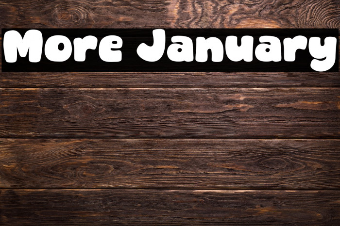 More January Example 1