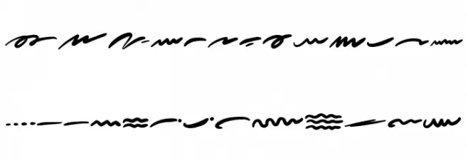 More Sugar Extras Font LOWERCASE