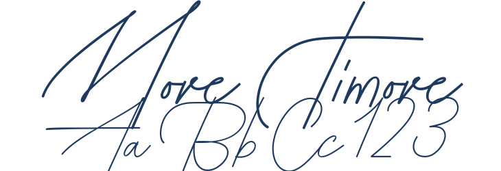 More Timore Font Preview