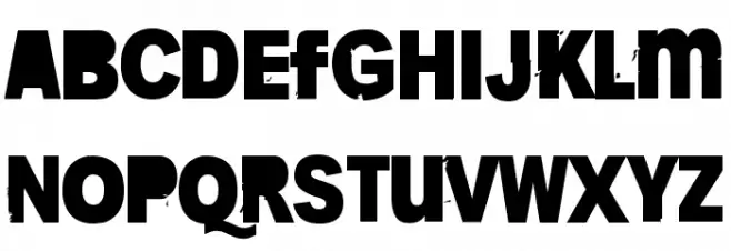 More is less 22 Clean Schriftart Groß