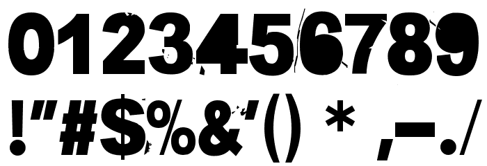 More is less 22 Font OTHER CHARS