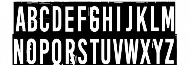 More news from nowhere, again Font LOWERCASE