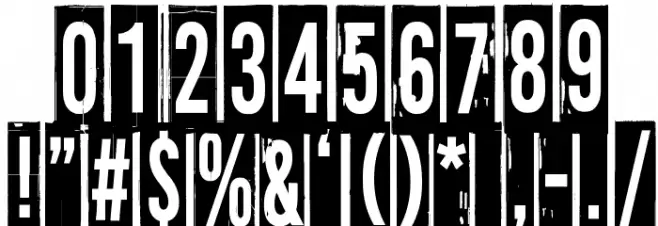 More news from nowhere Font Alte caractere
