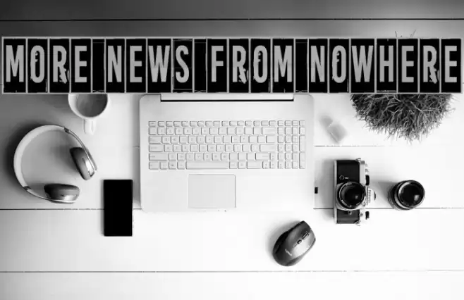 More news from nowhere Font examples