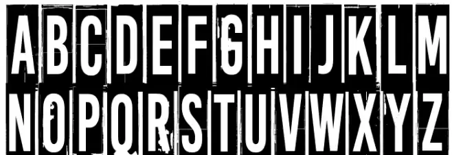 More news from nowhere Schriftart Kleinbuchstaben