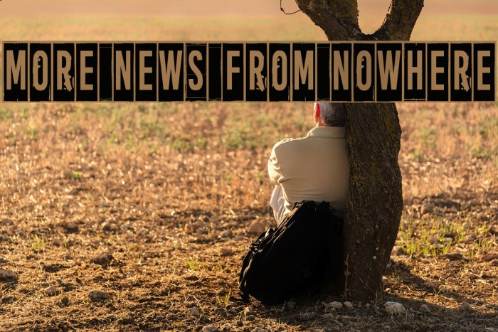 More news from nowhere Font examples