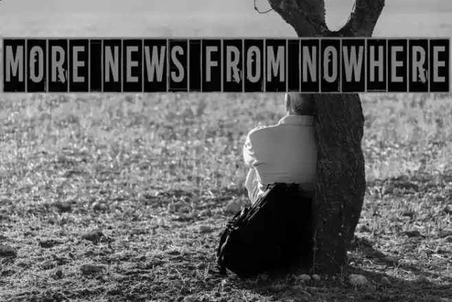More news from nowhere Font examples