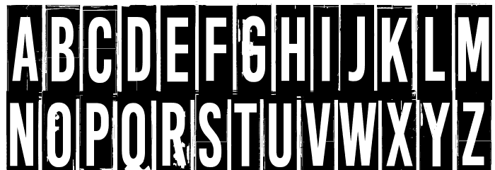 More news from nowhere Font LOWERCASE