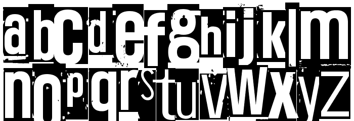More than 50.000 Font LOWERCASE