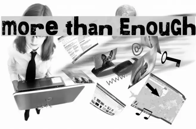 More than Enough フォント examples