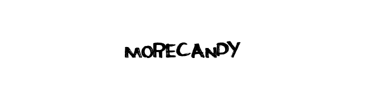 MoreCandy  font caratteri gratis
