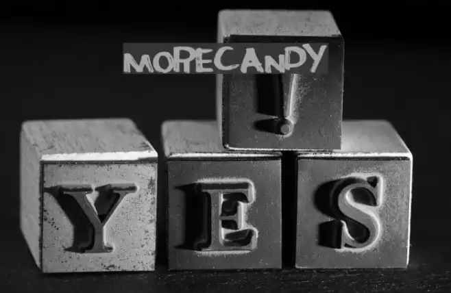 MoreCandy Font examples